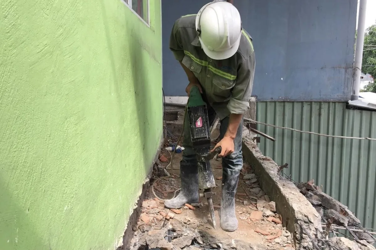 Khoan Cắt Bê Tông Mê Linh