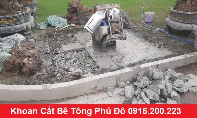 Khoan Cắt Bê Tông Phường Phú Đô