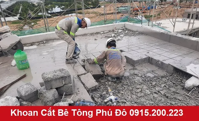 Khoan Cắt Bê Tông Phường Phú Đô