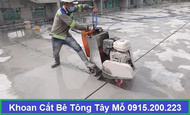 Khoan Cắt Bê Tông Tây Mỗ