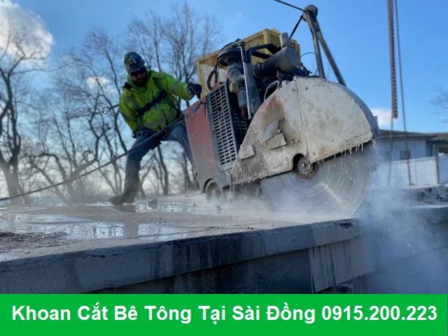 Khoan Cắt Bê Tông Phường Sài Đồng