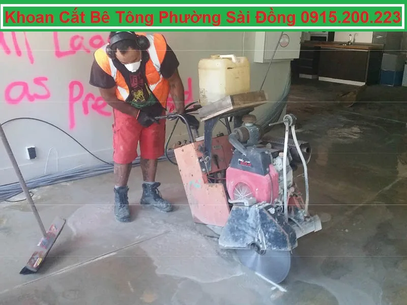 Khoan Cắt Bê Tông Phường Sài Đồng