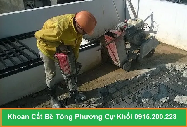 Khoan Cắt Bê Tông Phường Cự Khối