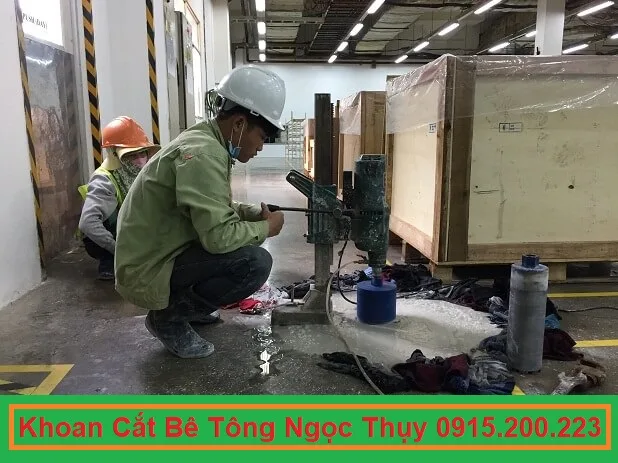 Khoan Cắt Bê Tông Phường Ngọc Thụy 