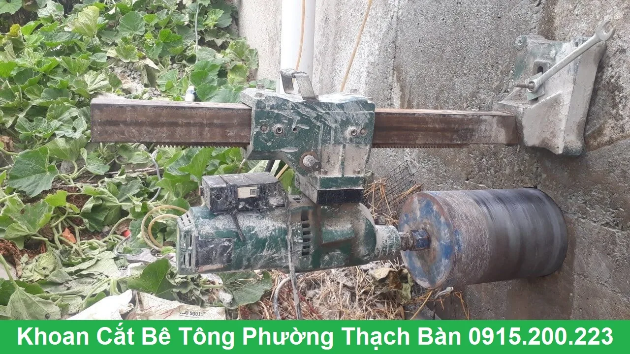 Khoan Cắt Bê Tông Phường Thạch Bàn