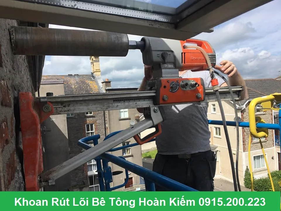 Khoan Rút Lõi Bê Tông Quận Hoàn Kiếm