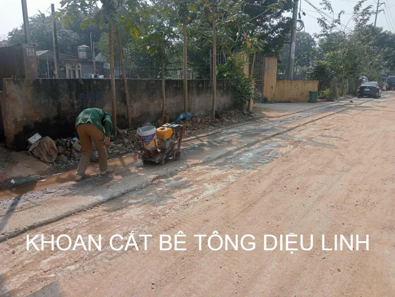 Khoan cắt bê tông Diệu Linh