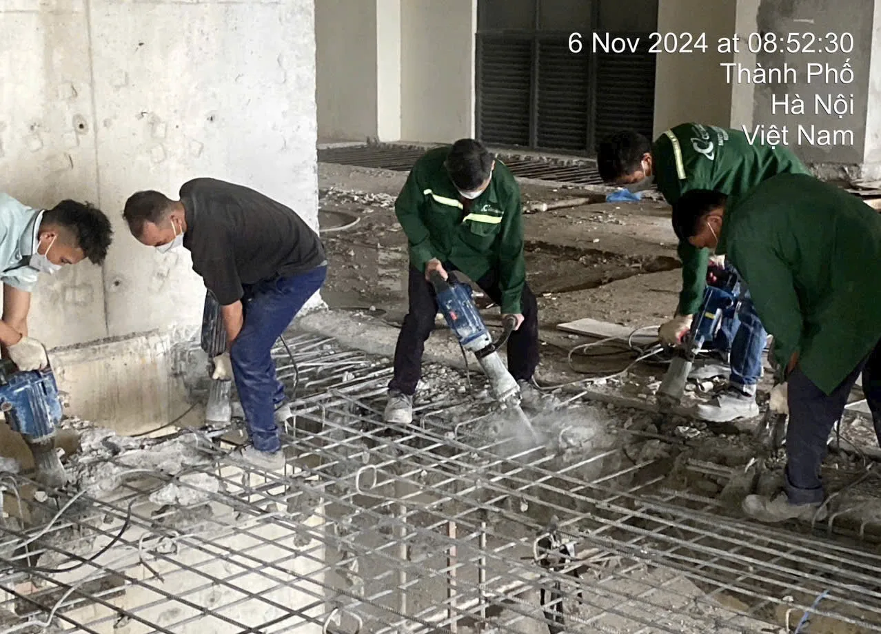 Đục phá bê tông Sóc Sơn
