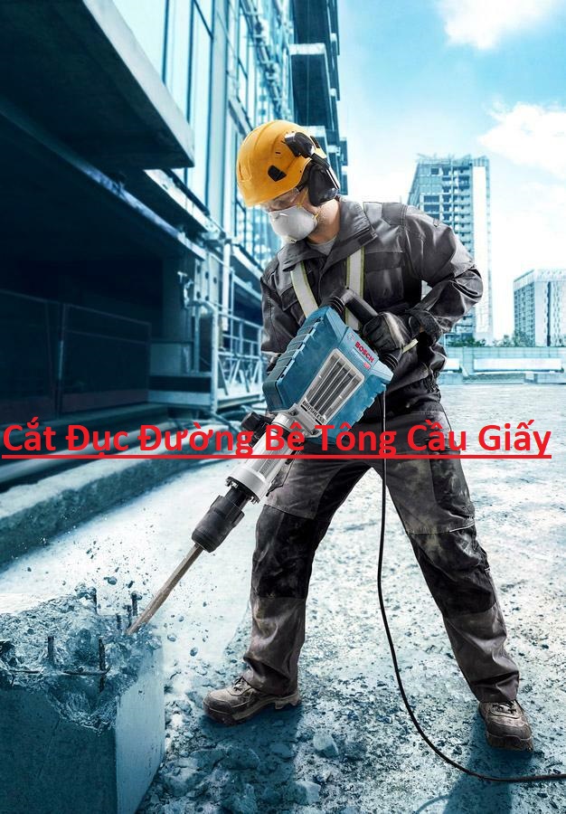 Cắt Đục Đường Bê Tông Tại Cầu Giấy Cắt Đục Đường Bê Tông Tại Cầu Giấy