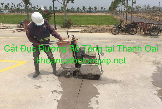 Cắt Đục Đường Bê Tông Thanh Oai Cắt Đục Đường Bê Tông Thanh Oai