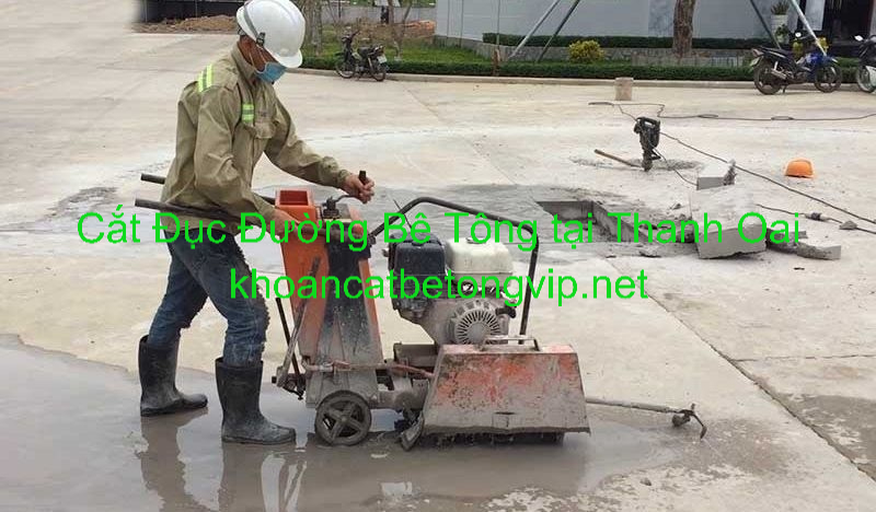 Cắt Đục Đường Bê Tông tại Thanh Oai Cắt Đục Đường Bê Tông tại Thanh Oai