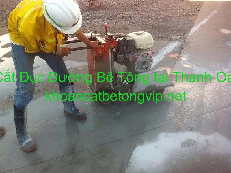 Cắt Đục Đường Bê Tông tại huyện Thanh Oai Cắt Đục Đường Bê Tông tại huyện Thanh Oai