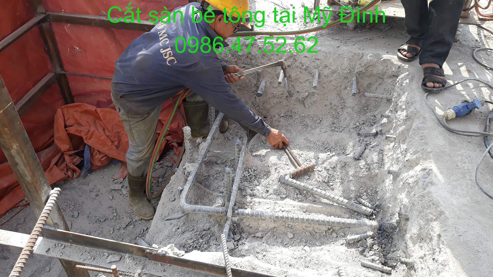 Cắt sàn bê tông ở Mỹ Đình Cắt sàn bê tông ở Mỹ Đình