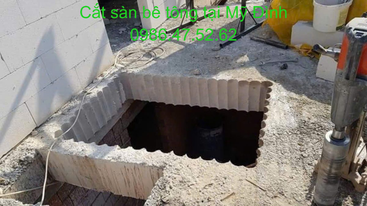 Cắt sàn bê tông tại Mỹ Đình giá rẻ Cắt sàn bê tông tại Mỹ Đình giá rẻ