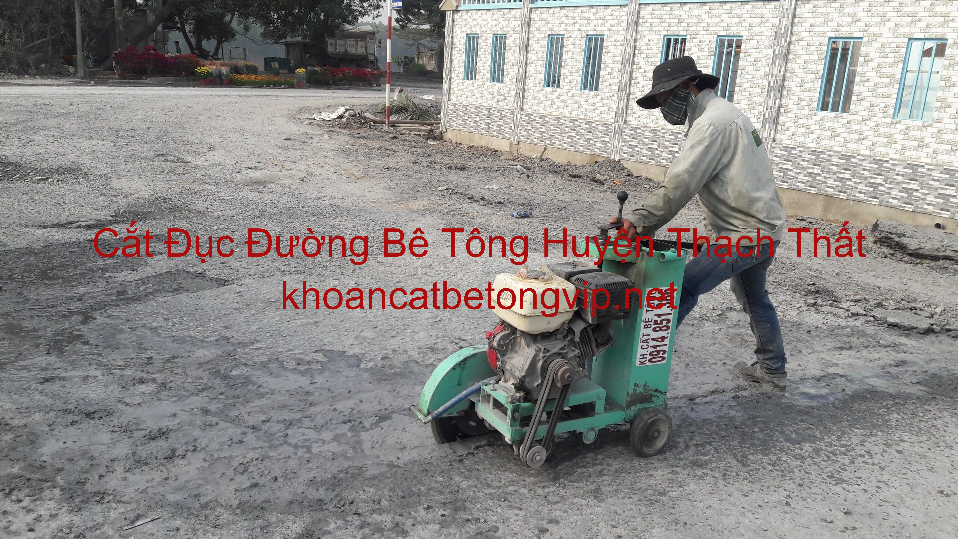 Cắt Đục Đường Bê Tông Huyện Thạch Thất Cắt Đục Đường Bê Tông Huyện Thạch Thất