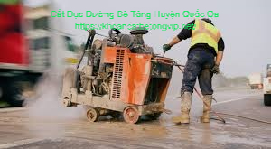 Cắt Đục Đường Bê Tông Tại Quốc Oai