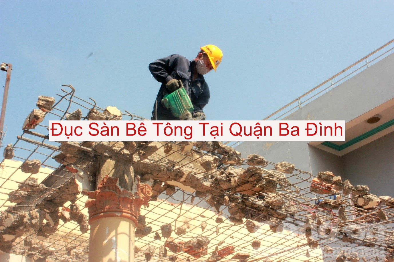Đục Sàn Bê Tông Quận Ba Đình
