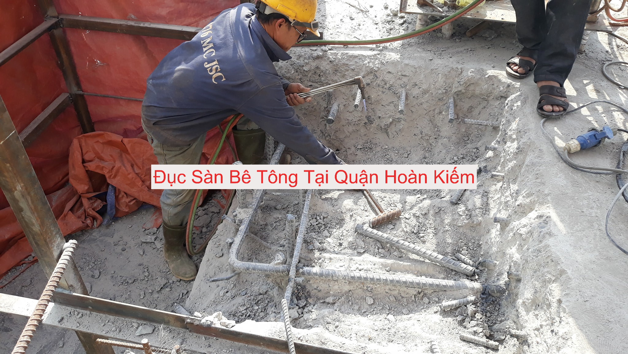 Đục Sàn Bê Tông Uy Tín Quận Hoàn Kiếm