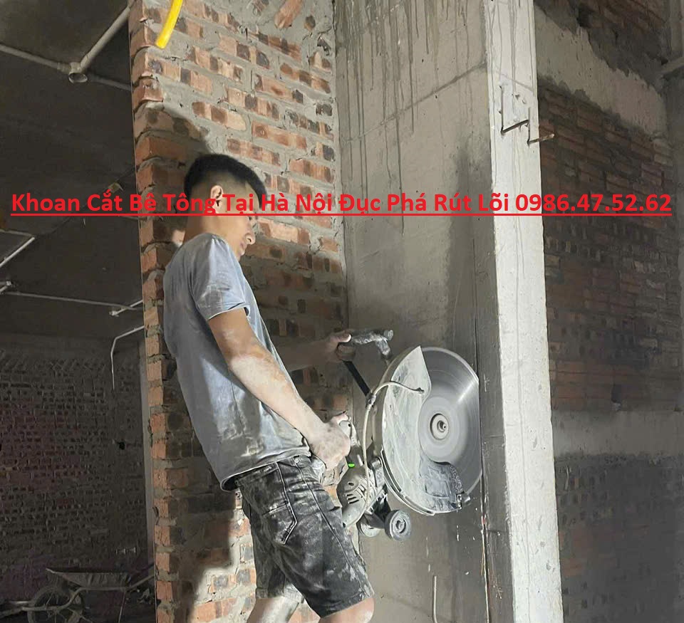 Cắt Tường Bê Tông Hà Nội