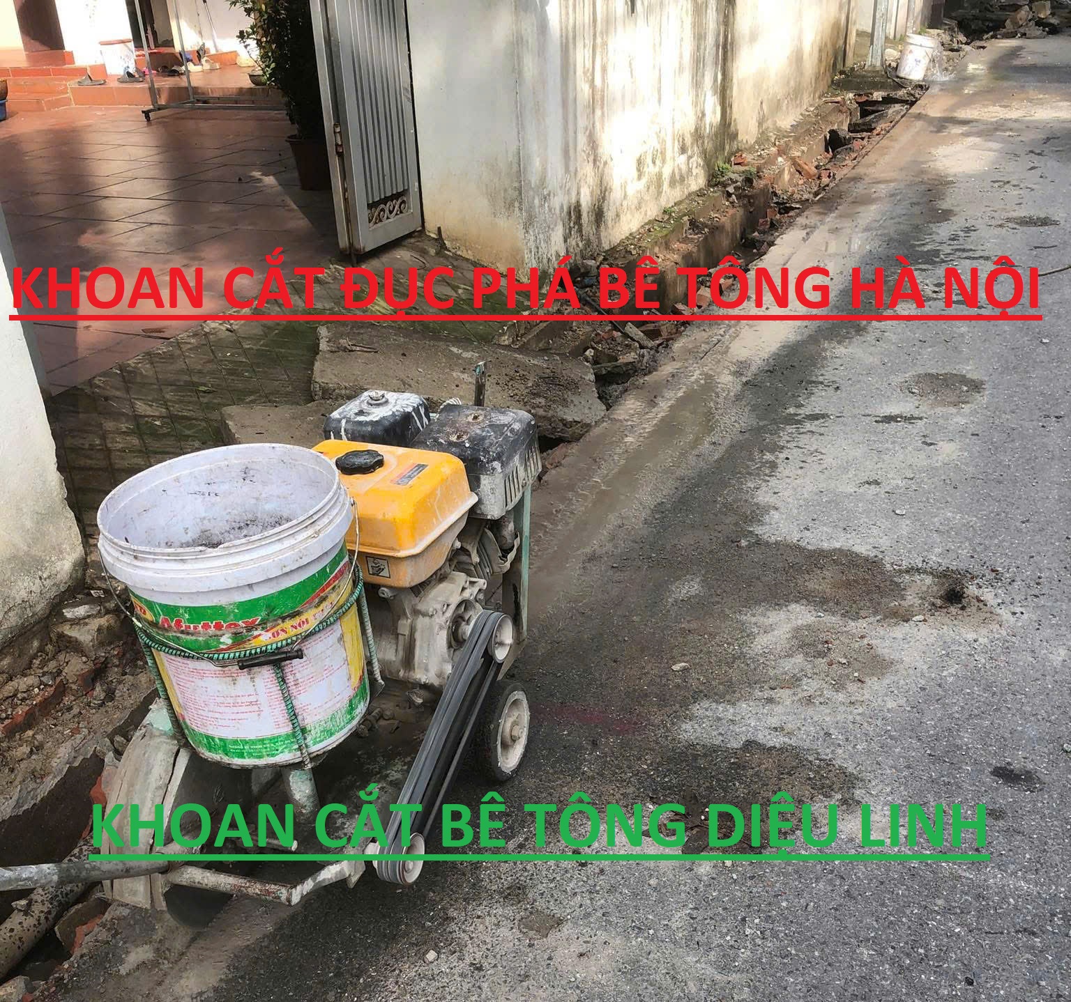 Khoan Cắt Bê Tông Hà Nội