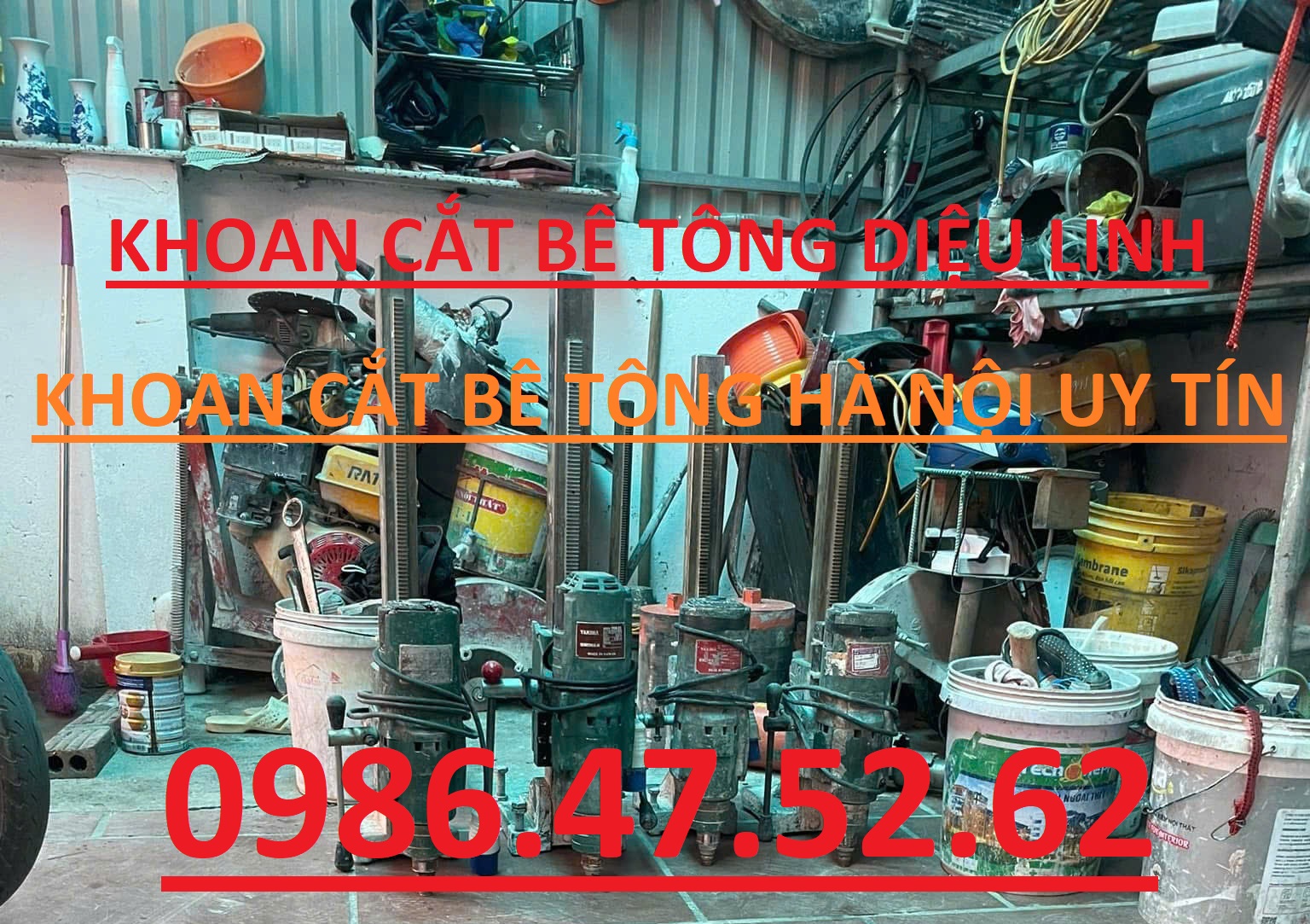 Khoan Cắt Bê Tông Tại Hà Nội