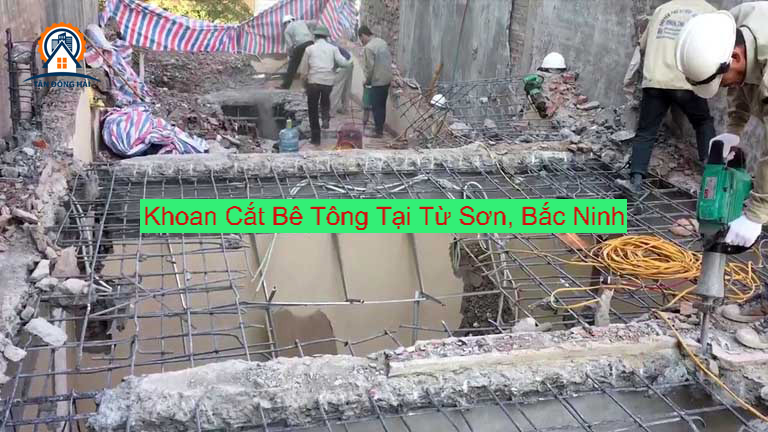 Khoan Cắt Bê Tông Từ Sơn, Bắc Ninh