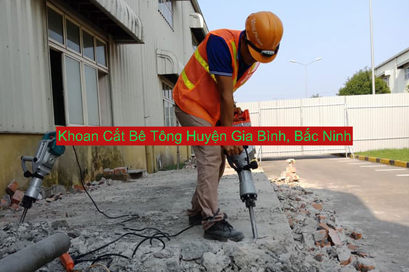 Khoan Cắt Bê Tông Tại Gia Bình