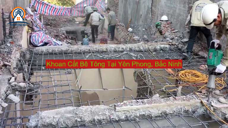 Khoan Cắt Bê Tông Yên Phong Khoan Cắt Bê Tông Yên Phong