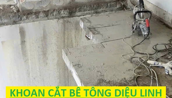 Khoan cắt bê tông Diệu Linh