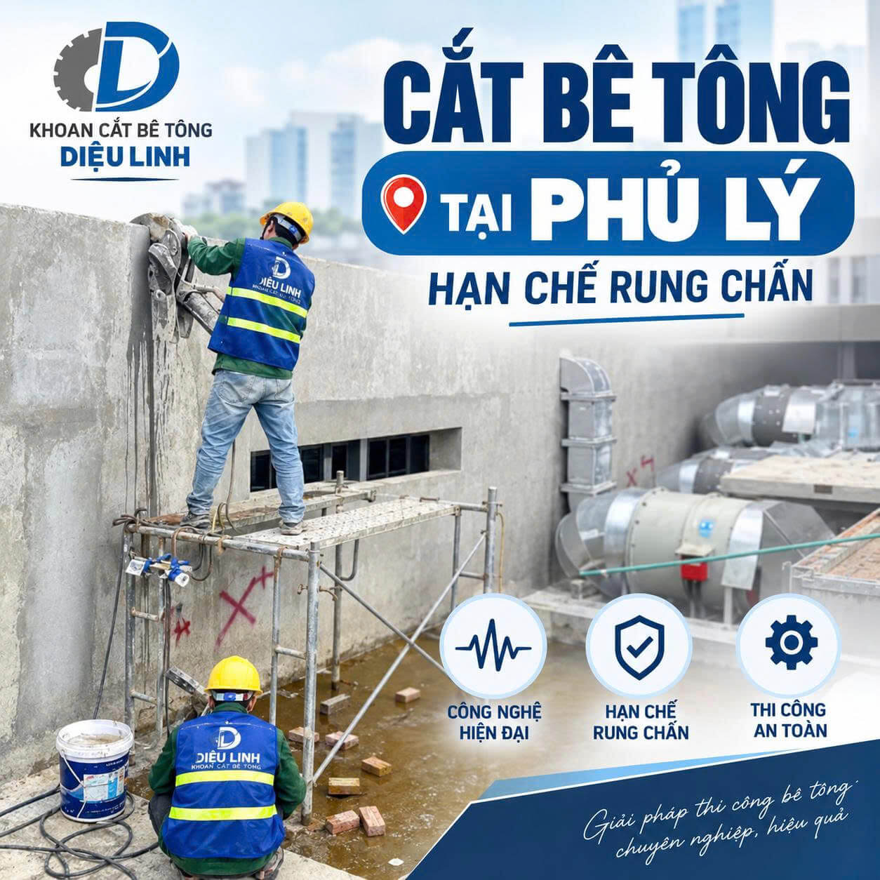 Cắt Bê Tông Phủ Lý