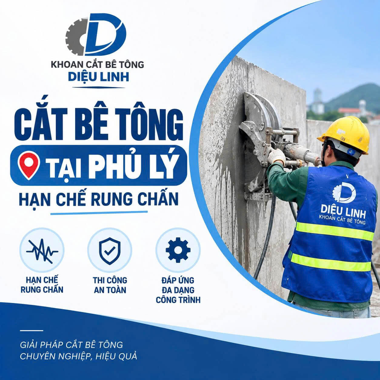 Cắt Bê Tông Tại Phủ Lý