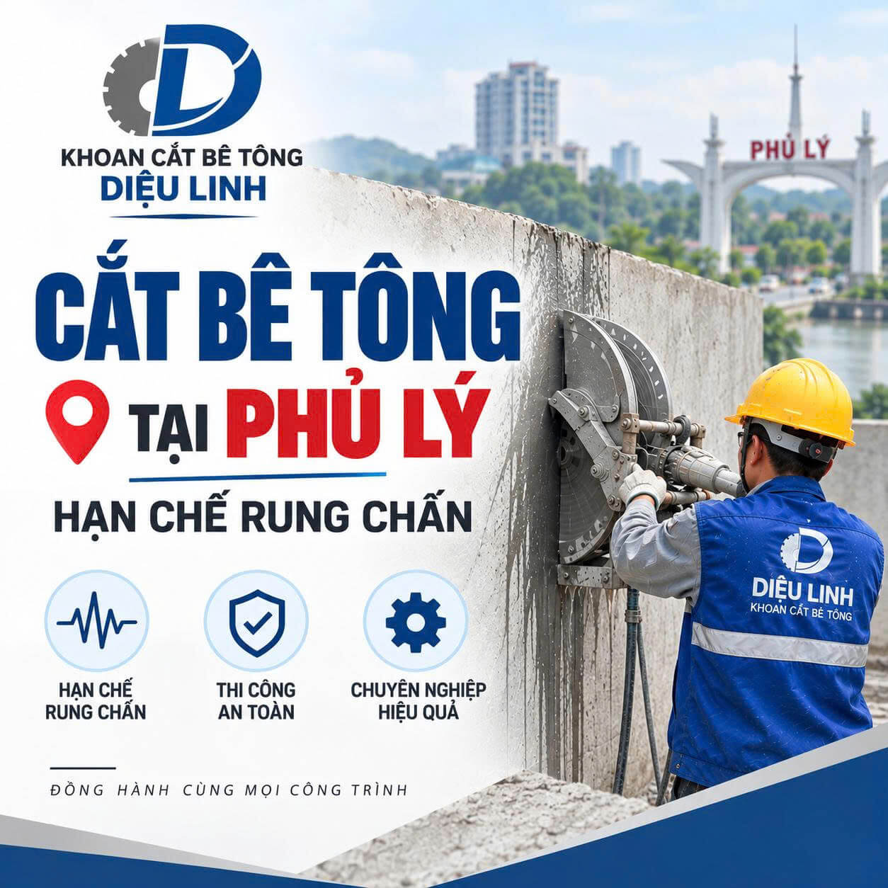Cắt Bê Tông ở Phủ Lý