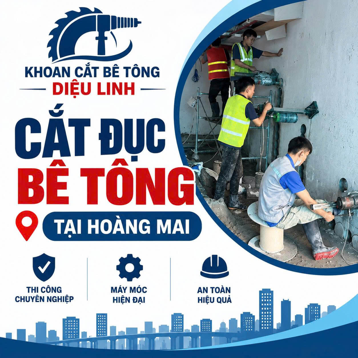 Cắt Đục Bê Tông